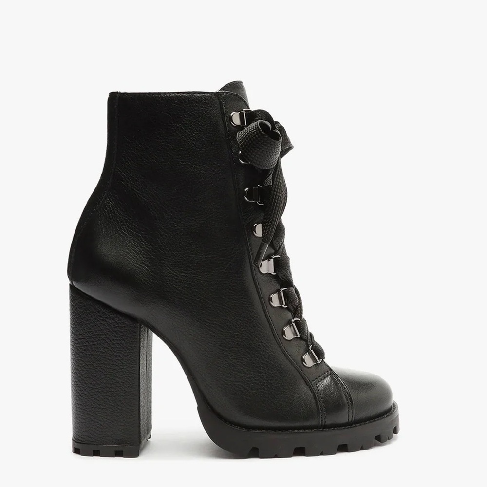 SCHUTZ Black Heeled Boots